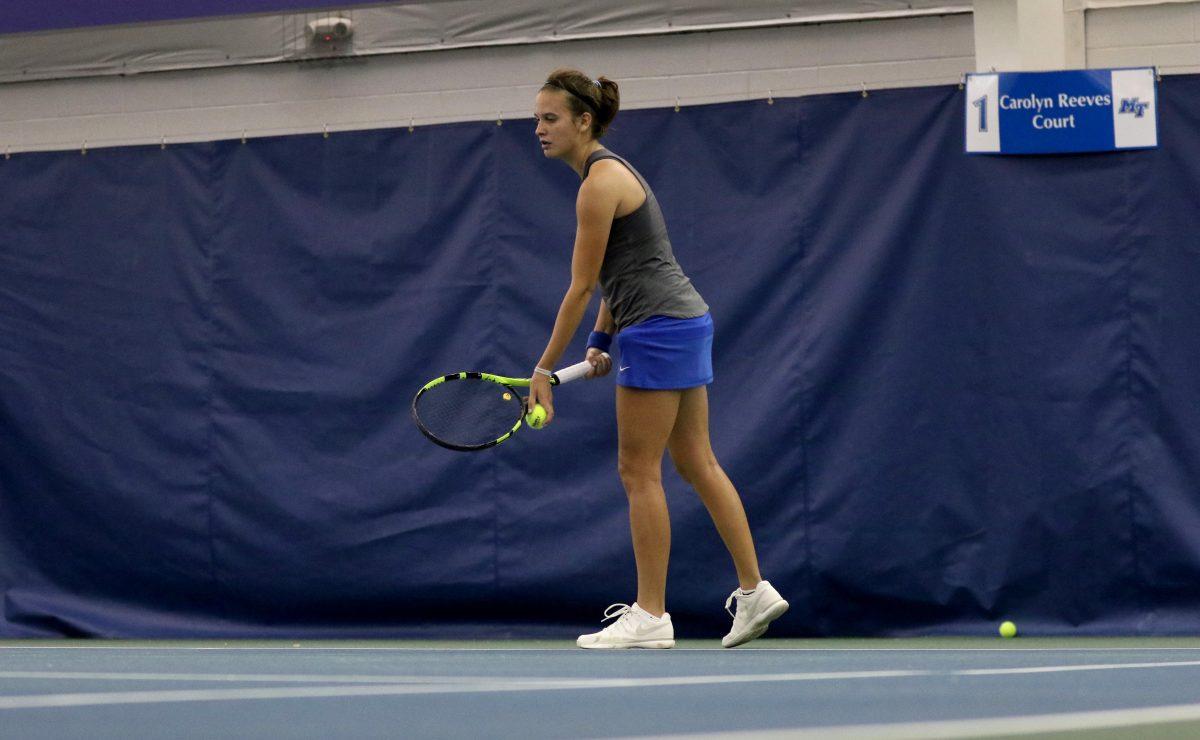 MTSU women's tennis drops 4-3 heartbreaker to VCU