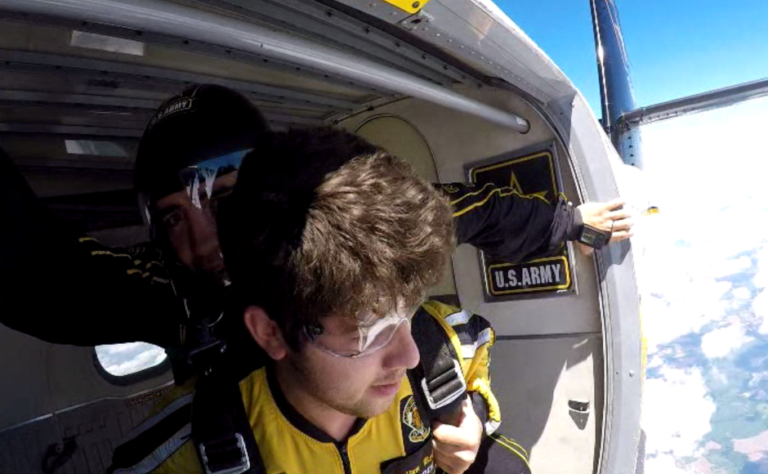 ‘It was a crazy experience’: An MTSU student’s skydive with Army Golden Knights