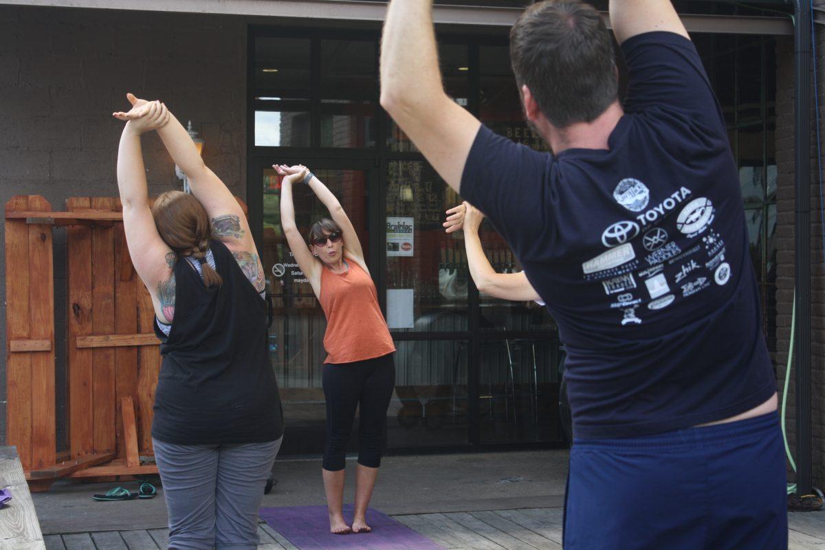 Yoga at Mayday (2)