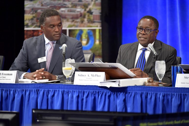 MTSU Board of Trustees approve motions involving increased fees, discuss campus safety at quarterly meeting