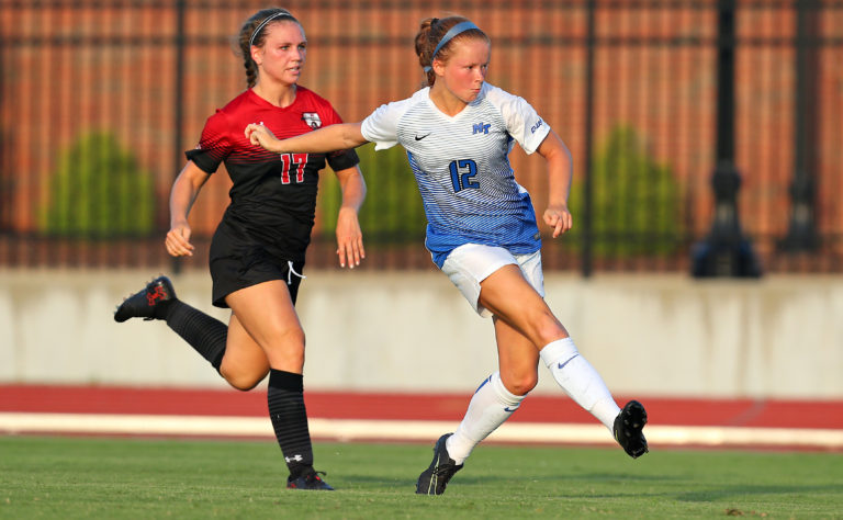 Peyton DePriest showing early signs of being a force for Blue Raider soccer