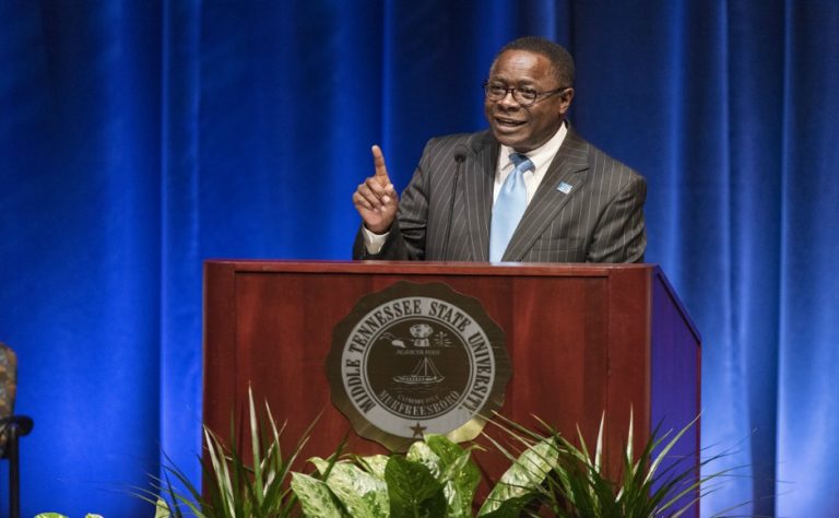 President McPhee delivers ‘State of the University’ address on campus