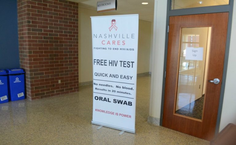 Nashville CARES offers free HIV testing to MTSU students on campus