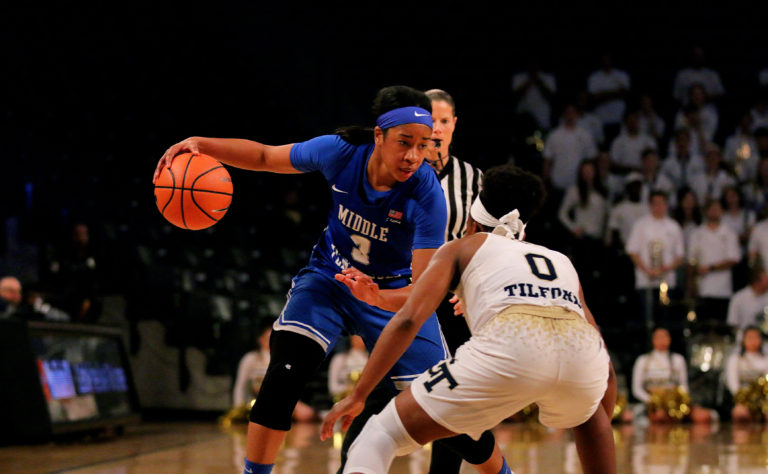 Women’s Basketball: Bad afternoon of offense leads to 62-44 defeat for MTSU