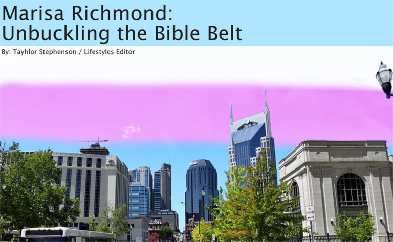 Marisa Richmond: Unbuckling the Bible Belt