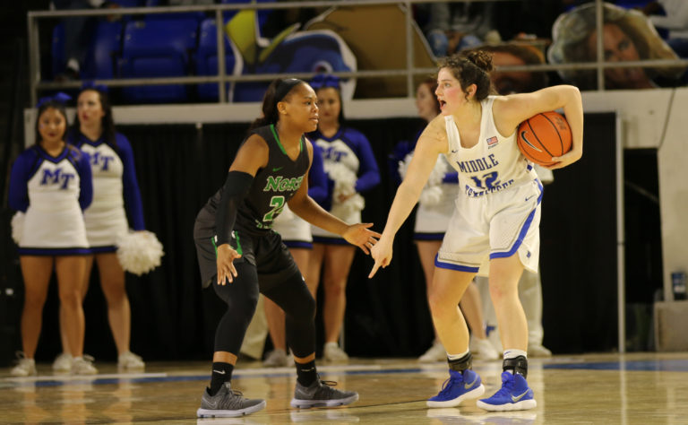 Women’s Basketball: Defense, rebounding helps Lady Raiders to win over 49ers
