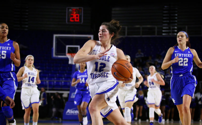 Women’s Basketball: Lack of offense for MTSU leads to loss against WKU