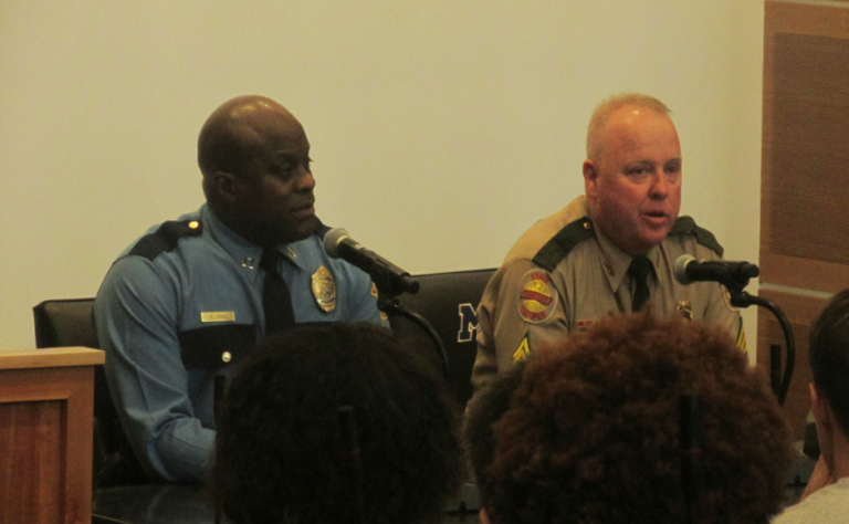 Law enforcement officers explain challenges of being public servants at MTSU forum