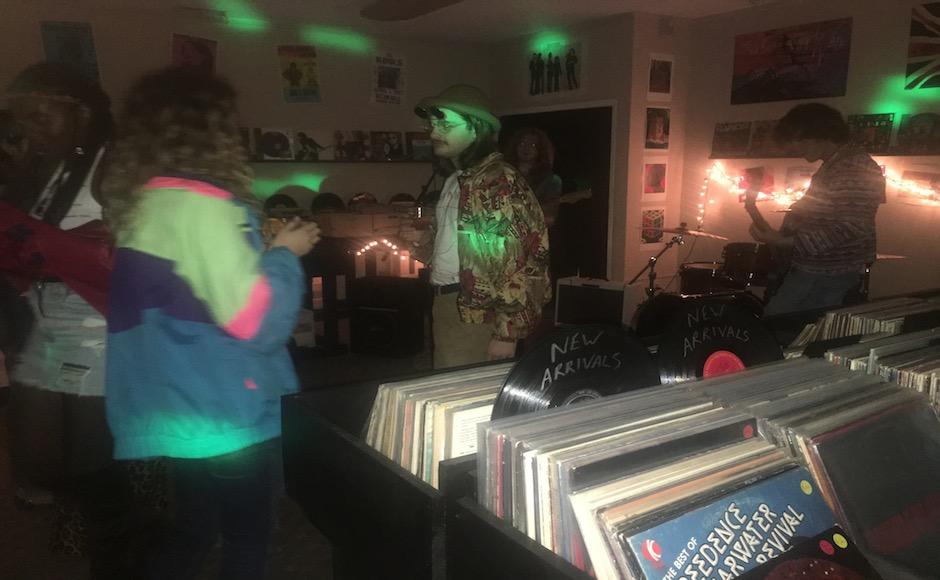 Waxface Records provides music, networking at 70s themed party