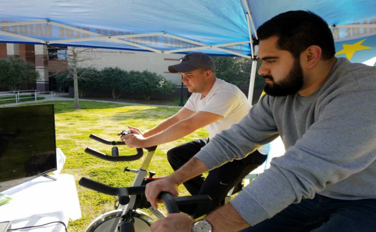 MTSU Alpha Tau Omega members participate in ‘Tour De Taus Bike-A-Thon’ to raise awareness for multiple sclerosis