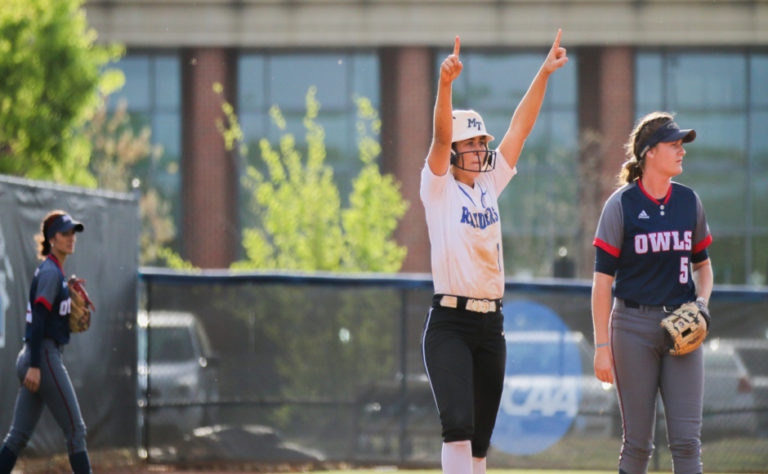 Softball: Blue Raiders win C-USA championship in first ever tournament appearance