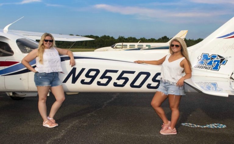 MTSU student pilots race across country in 2018 Air Race Classic