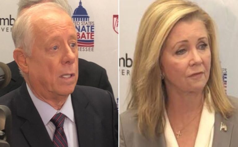 US Senate candidates Blackburn, Bredesen battle on issues in heated first debate
