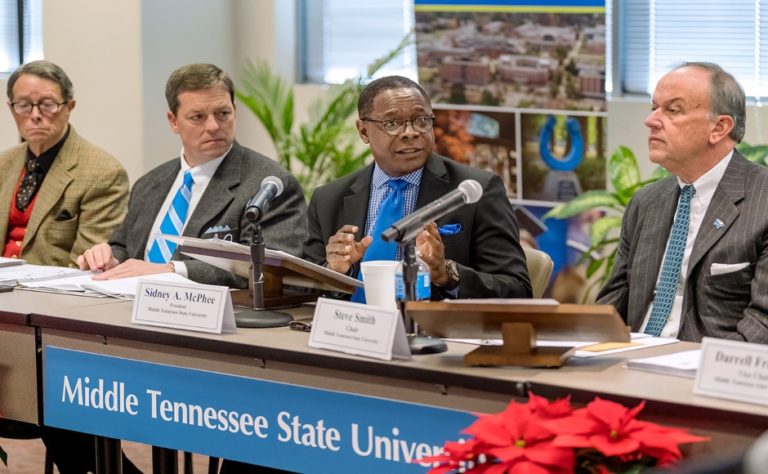 Board of Trustees approves 5-year contract for McPhee, expands Regional Scholars Program