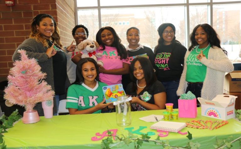 MTSU sorority partners with Salvation Army for toy drive