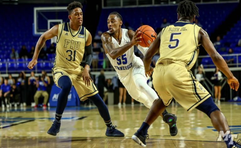 Men’s Basketball: FIU erases 14-point second half deficit to hand MTSU their 10th straight loss