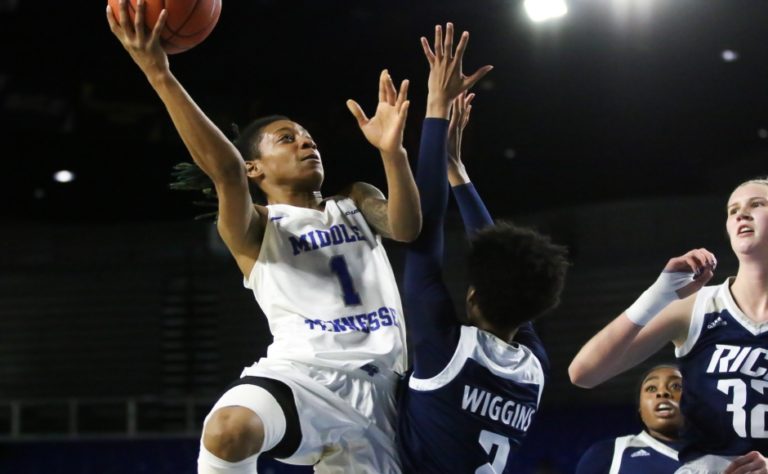 Women’s Basketball: Lady Raiders lose first C-USA game of the season to Rice 60-47