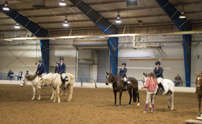 Local middle, high school students saddle up for horse show in MTSU’s Tennessee Livestock Center