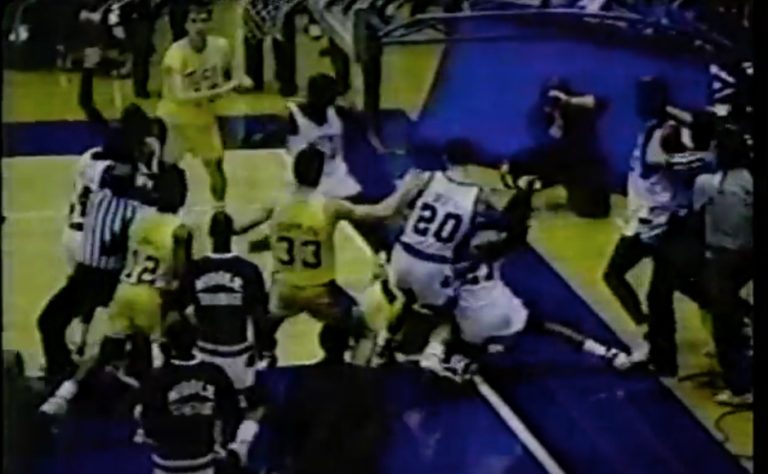 ‘The Melee in Murfreesboro’: Re-visiting the infamous fights that defined a heated basketball rivalry