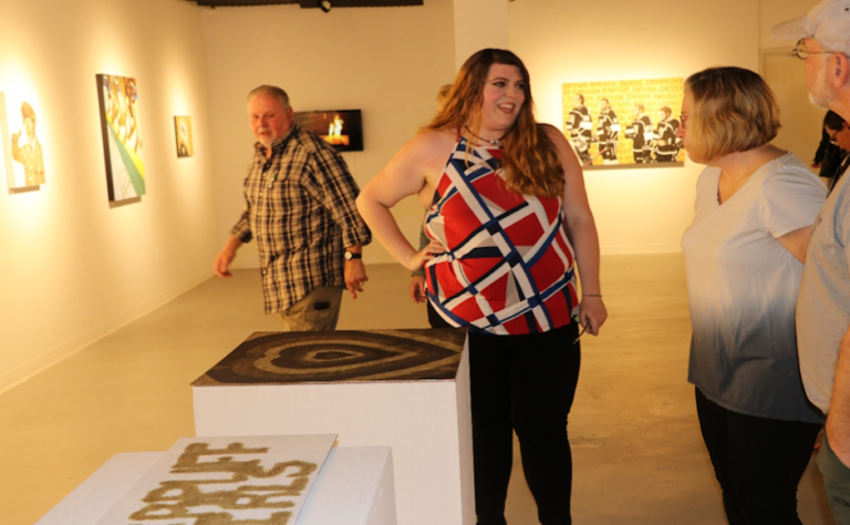 ‘The PainterPuff Girls’ exhibits creative senior projects at Todd Hall Art Gallery