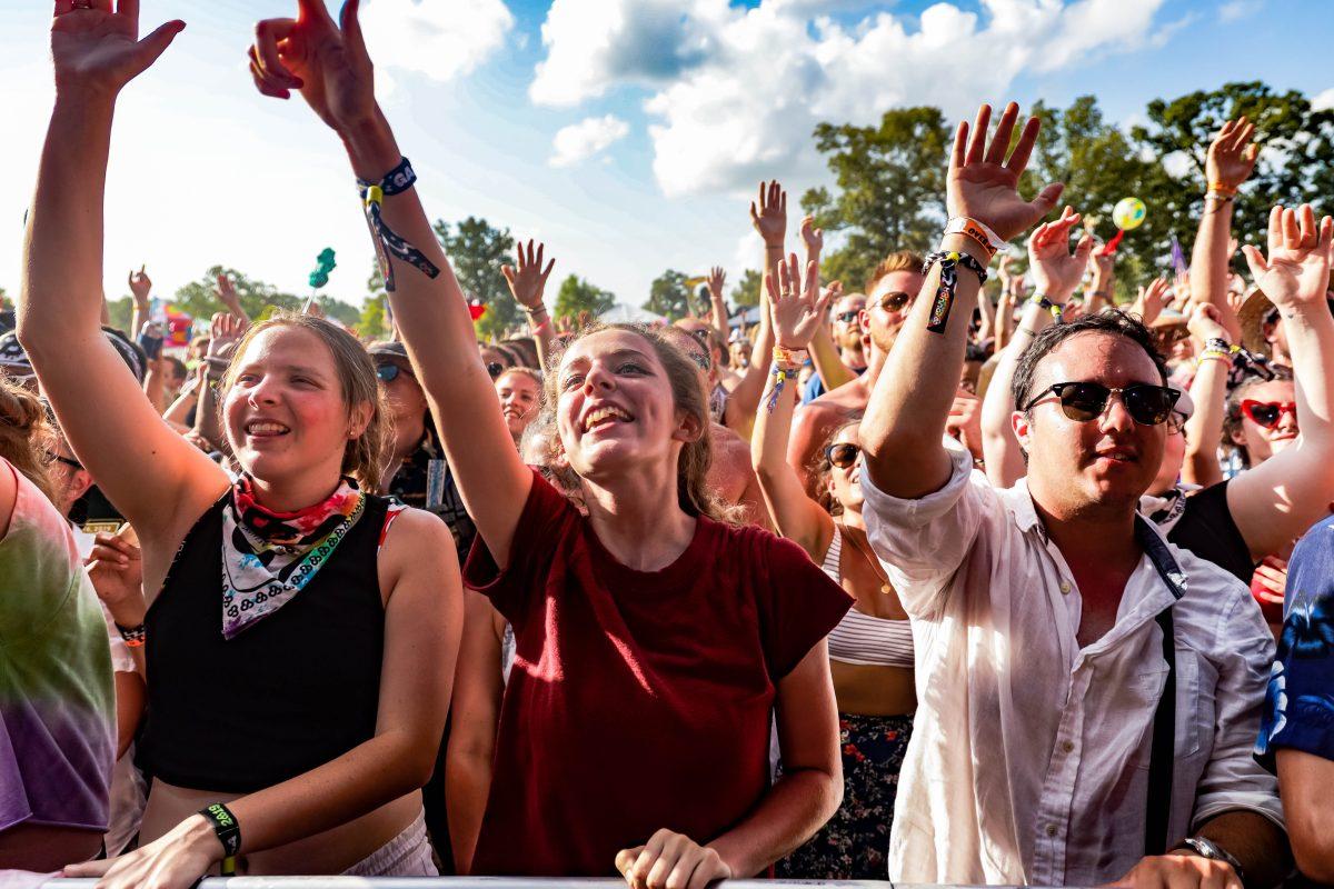 WALK THE MOON performs at Bonnaroo on June 16, 2019 in Manchester, Tenn. (Photo: Tyler Lamb/MTSU Seigenthaler News Service)