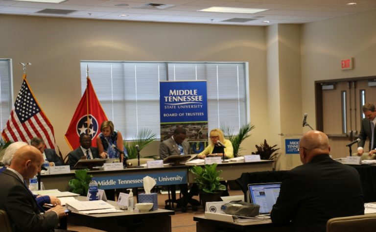 MTSU Board of Trustees approves increase in undergraduate tuition