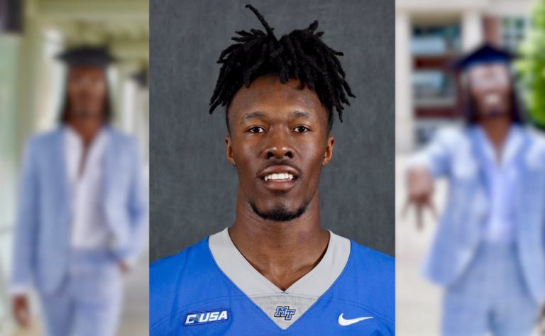 MTSU Football Honors, Remembers Brandon Archer After Tragic Drowning