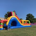 Color bouncy castles, slides and various aired up contraptions were impossible to miss at Walnut Grove on Saturday, September 7, 2019.