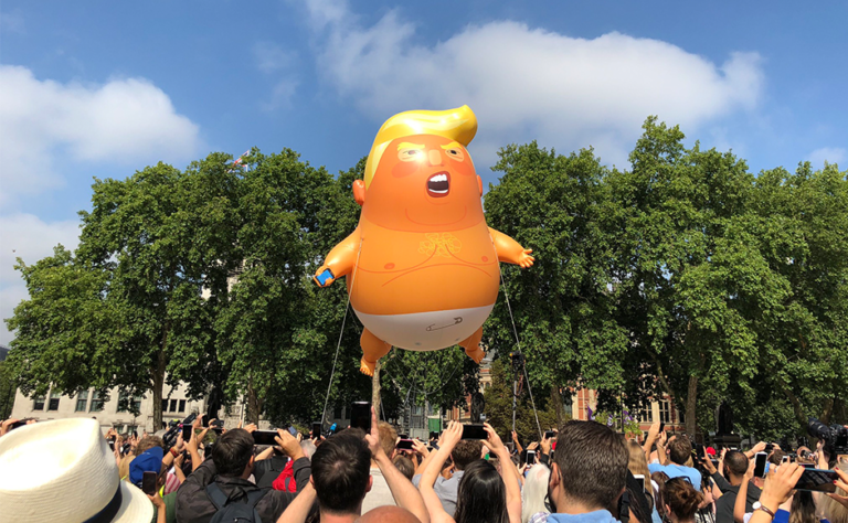 Baby Trump balloon to make first southern appearance at Nashville Politicon