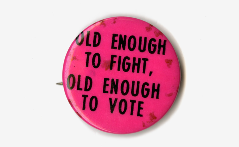 “Old enough to fight, old enough to vote:” veterans, students and the 26th Amendment