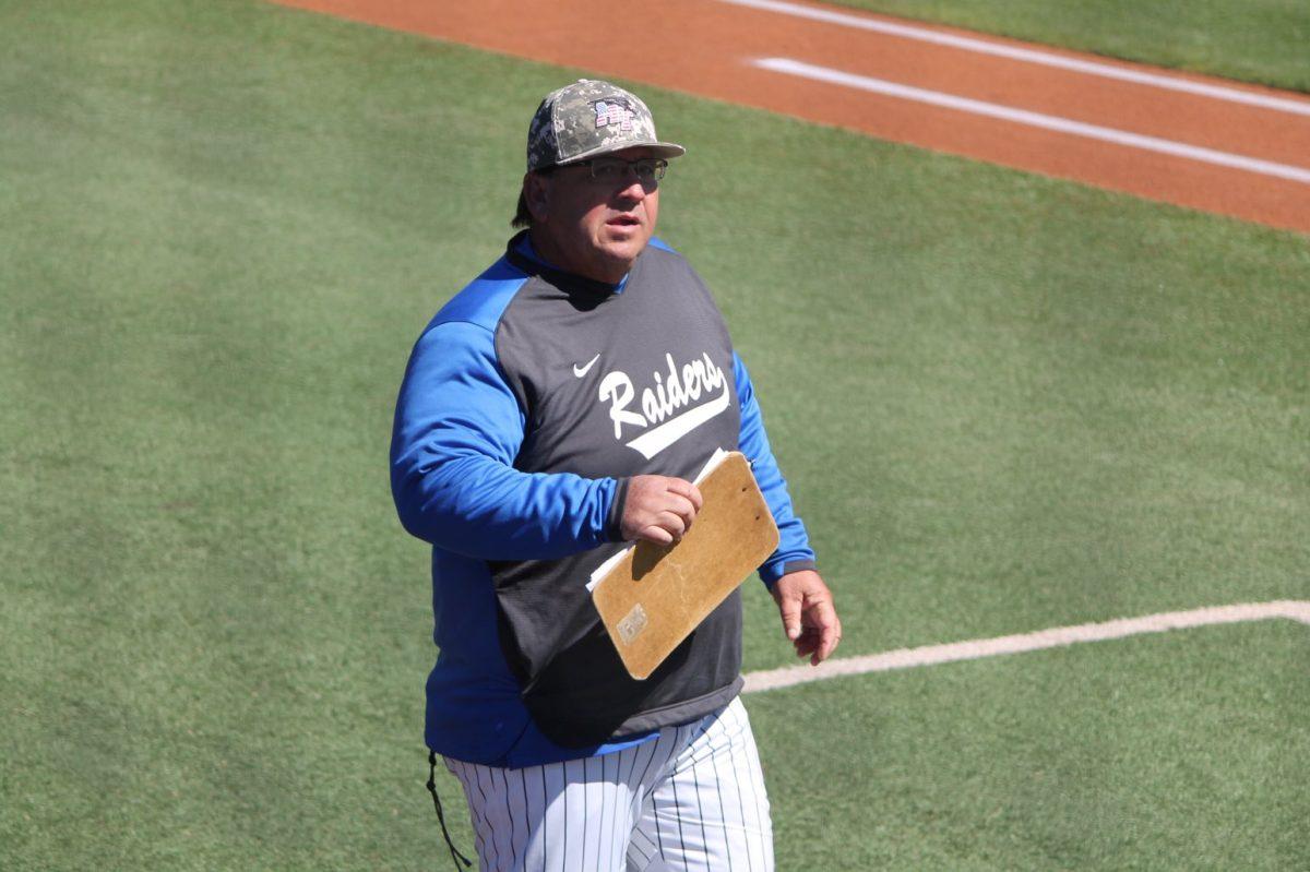 Blue Raider head coach Jim Toman before their game with Auburn. (Will Carter / Sports Editor)