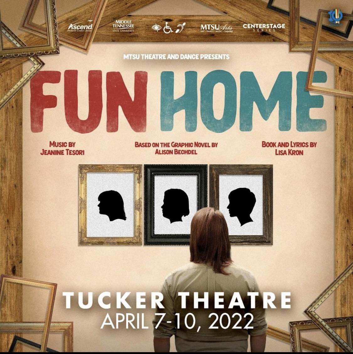 A Reflection of Memories: MTSU Theatre Performs "Fun Home" at Tucker Theatre  