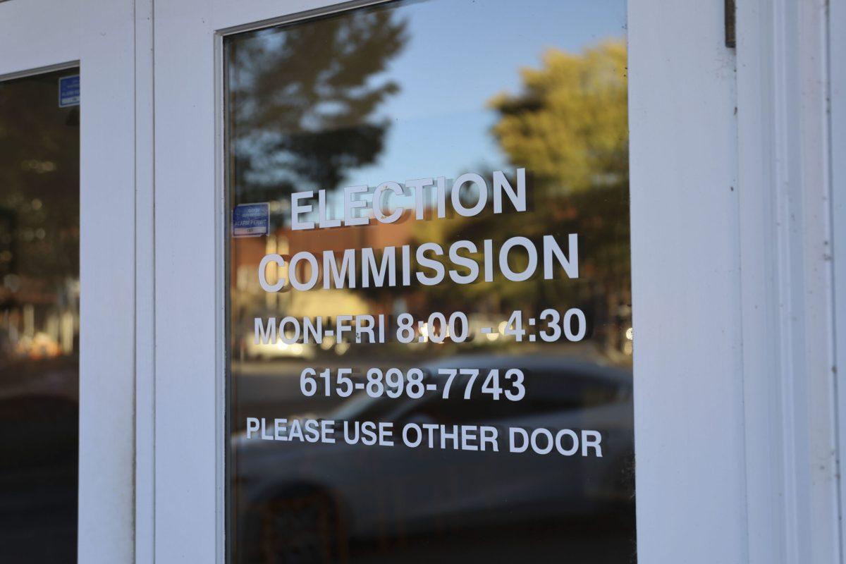 The election commission is open from 8 a.m.-4:30 p.m., Monday through Friday. (Photo by Makayla Sulcer)
