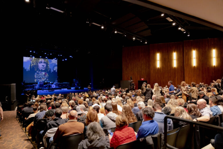 Grammy winning musician Peter Frampton held free concert at Tucker Theater
