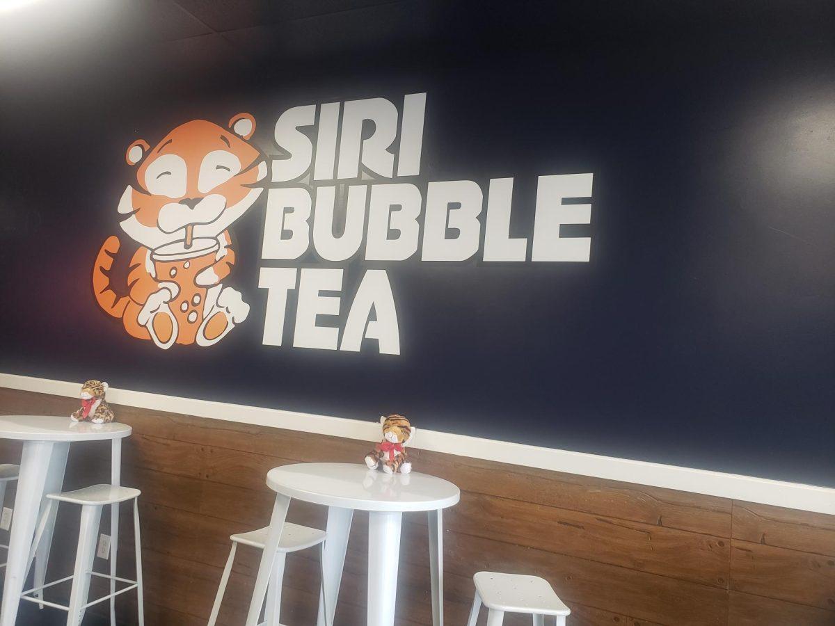 Siri Bubble Tea has lots of seating for studying. (Photo courtesy of Stephanie Hall).