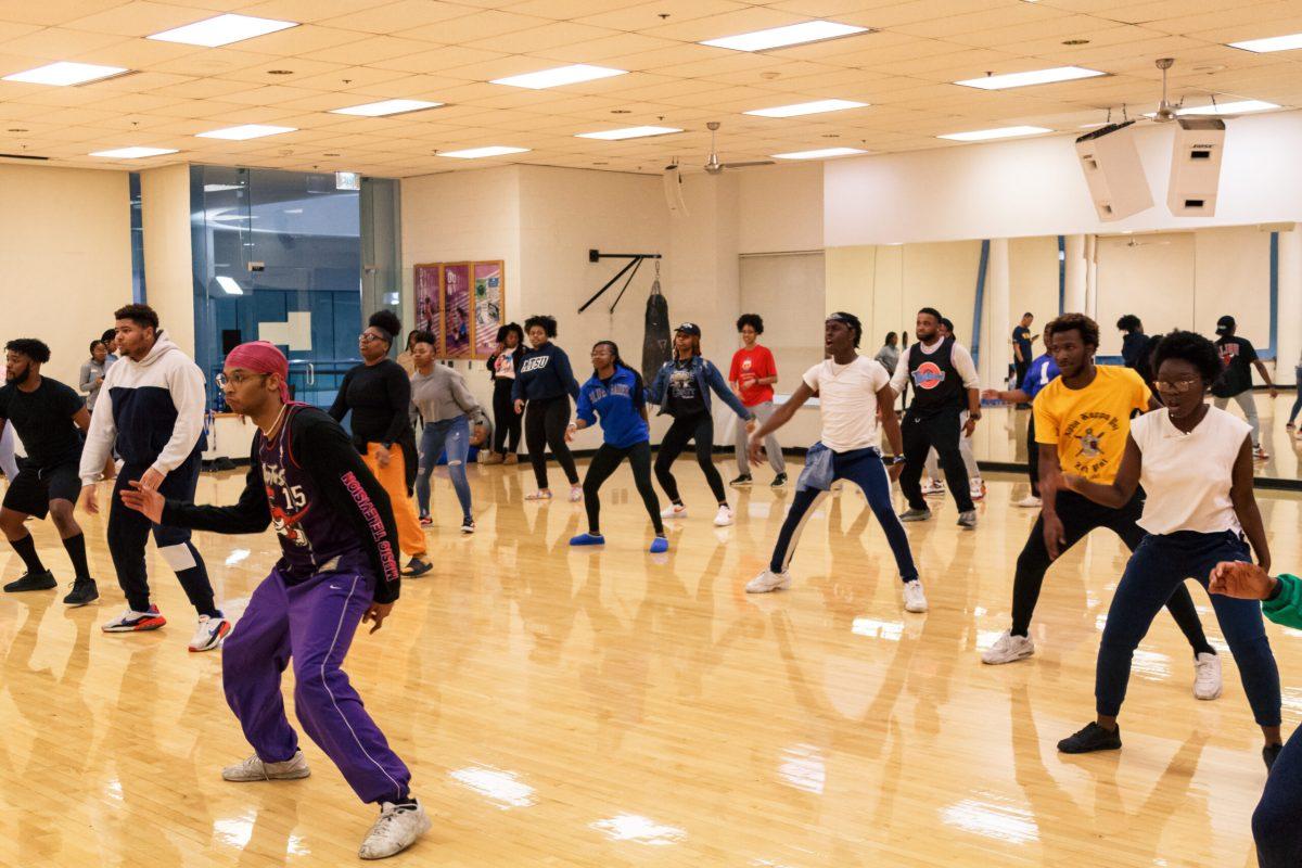 Students learn choreography at third annual Dancing With the Brothers event