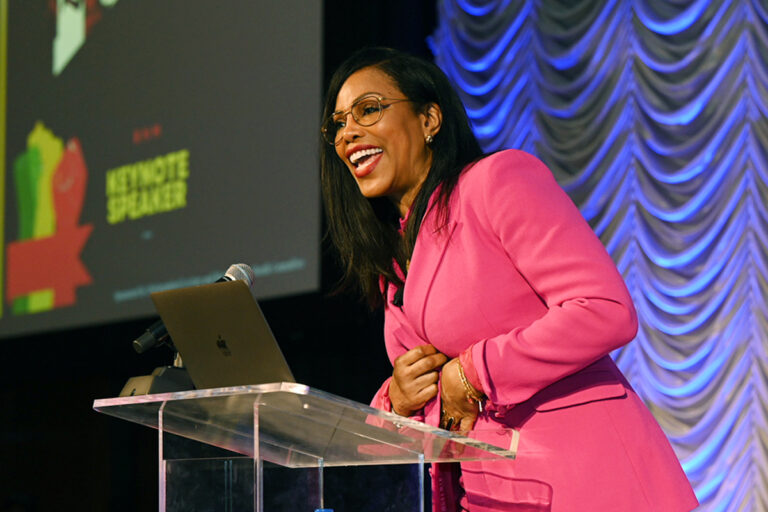 A guiding light: Ilyasah Shabazz appearance closes Black History Month on campus 