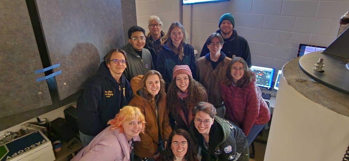 MTSU Astronomy Club.
(Photo by Sydney Schettler).