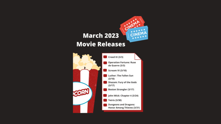Movies to expect in March