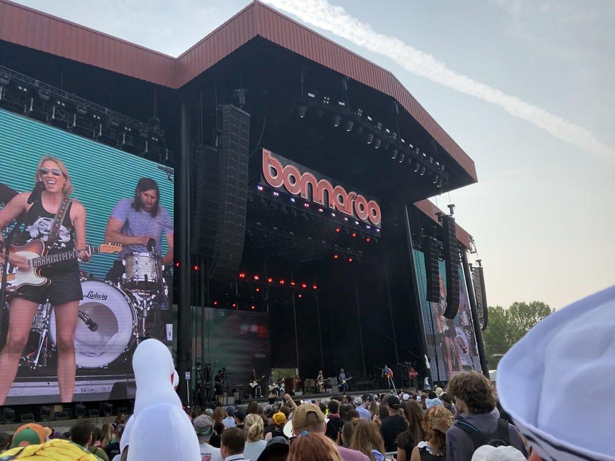 Sheryl Crow had the Bonnaroo crowd at the What Stage up and dancing during her late afternoon set on June 17, 2023.