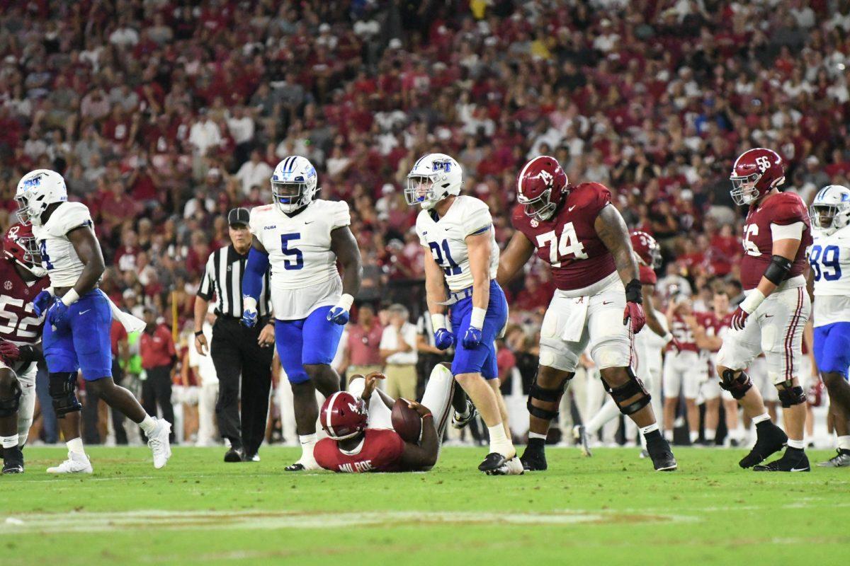 Blue Raiders vs. Alabama Gallery