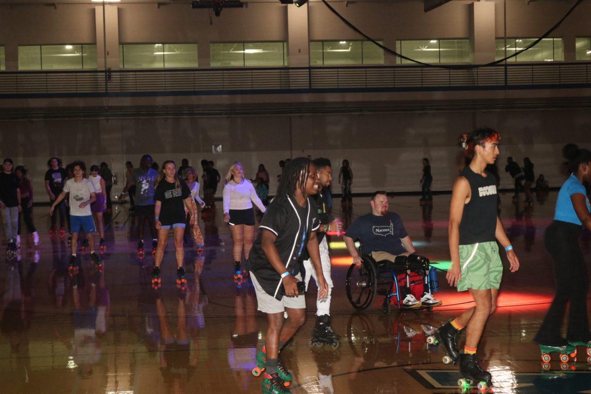 Homecoming Skate Night. (Photo by Sterling Brookins).