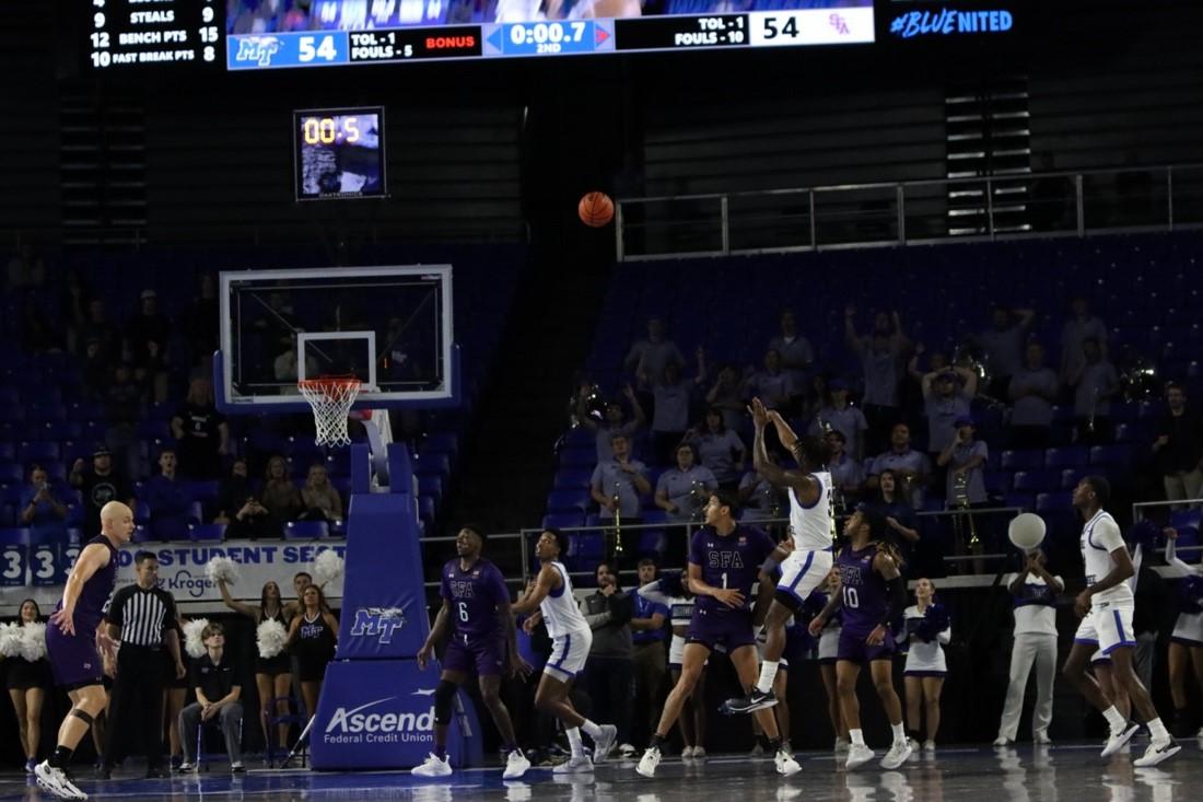 MTSU vs Stephen F. Austin Men’s Basketball Gallery