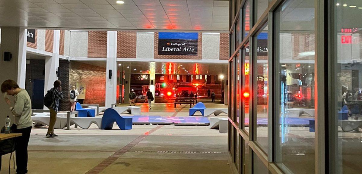 The Middle Tennessee State University Police Department and Murfreesboro Fire Department evacuated Peck Hall after reports of the smell of smoke.