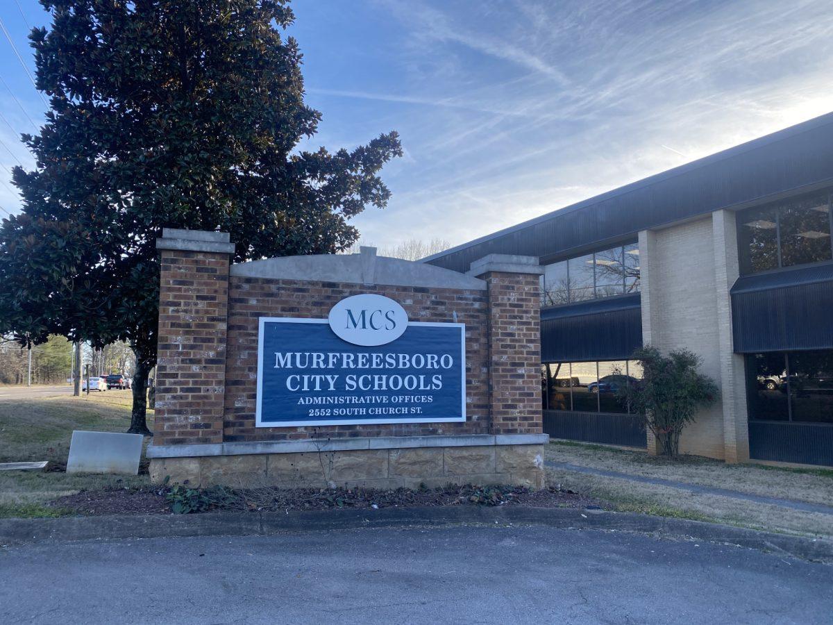 Murfreesboro City School sign (Taken by Bailey Brantingham)