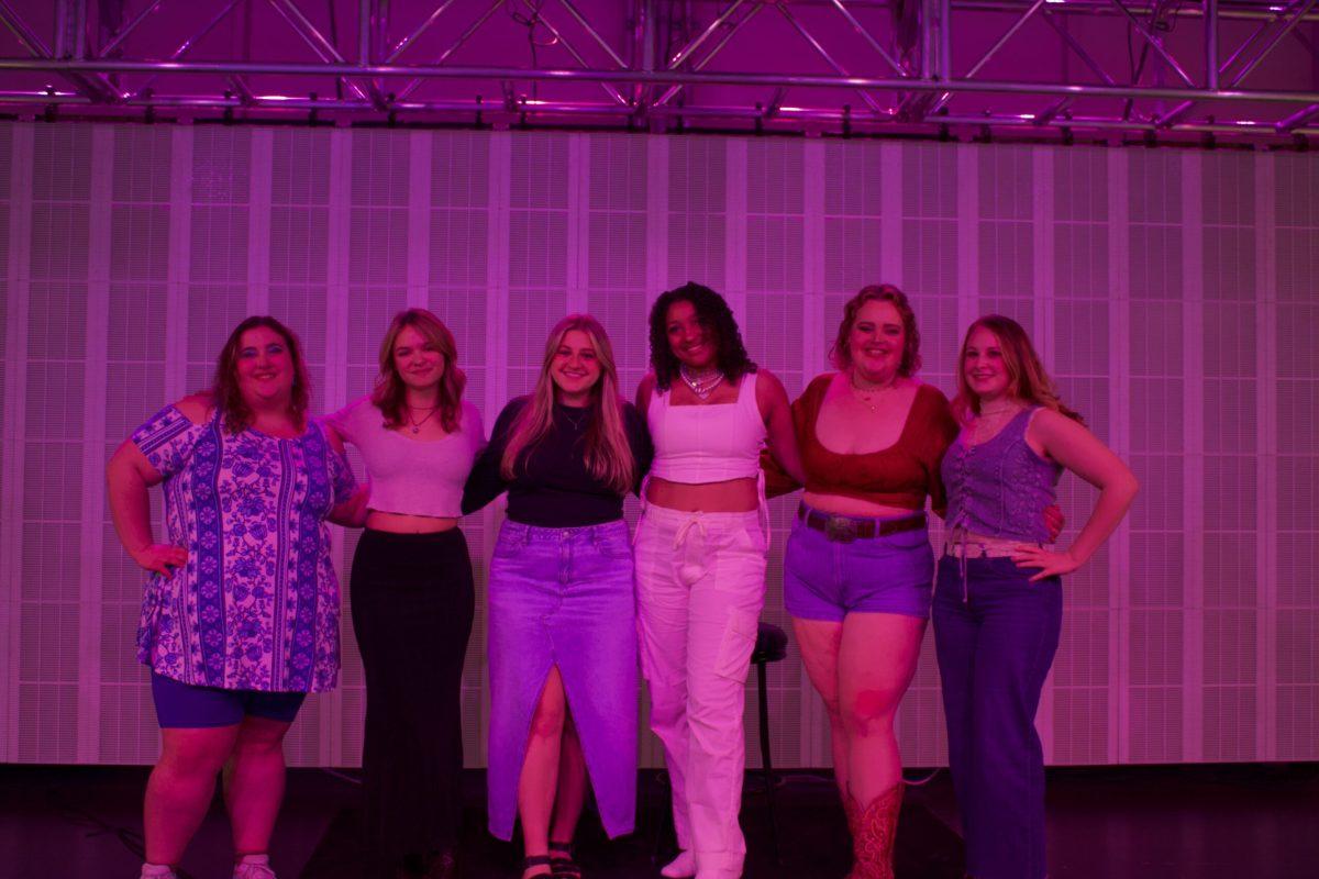 Featured songwriters of the National Songwriters Association International.
From left to right: Lauren Peel, Ashlyn Dickerson, Maya Jones, Riley Newman, Brittany Evers and Alexa Fyffe. 