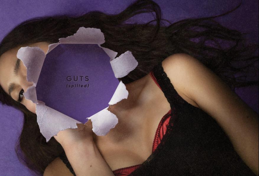 "GUTS (spilled)" album cover. 