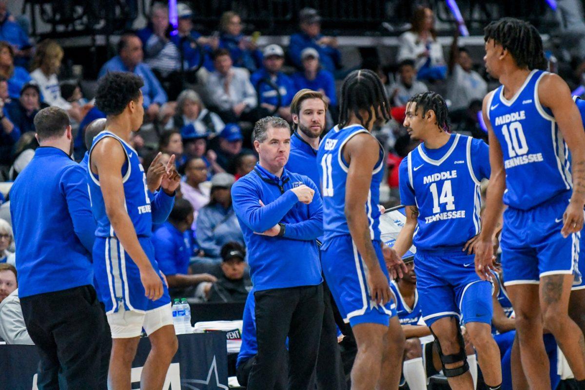 MTSU men's basketball v. WKU CUSA Tournament photo gallery