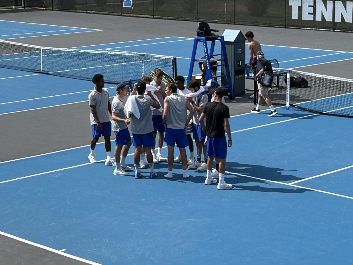 Men's tennis prepares for conference tournament