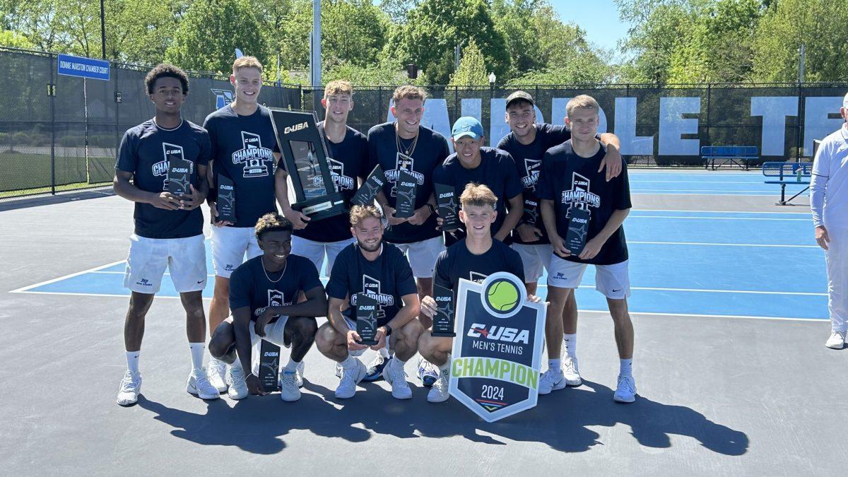 MTSU men’s tennis wins fifth straight Conference USA Championship